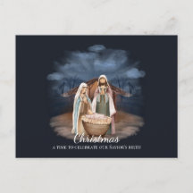 Nativitetsscenen - jul vår himmelsfödelse