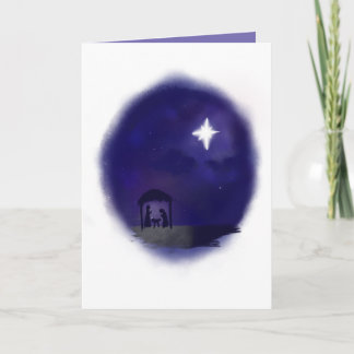 Nativitetsscenen / Mary fick inte en epidural Kort