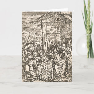 Nativitetstyska av Jonas Umbach (C 1624-1693) Helgkort