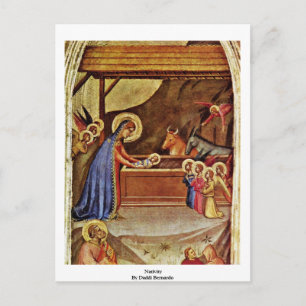 Nativity av Daddi Bernardo Vykort