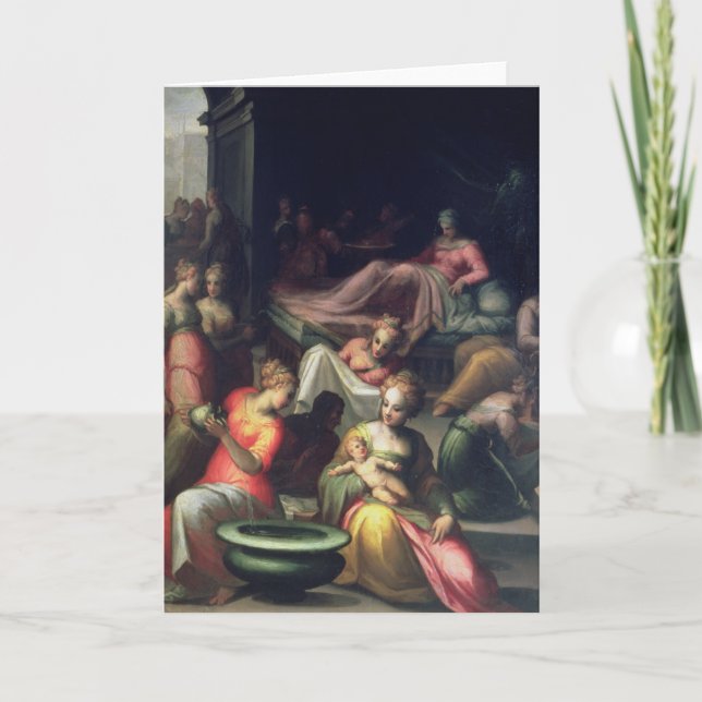 Nativity av John The Baptist Helgkort (Framsida)