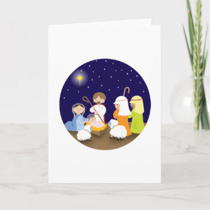 Nativity av lorden helgkort