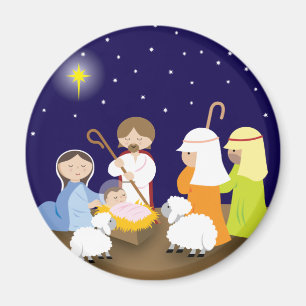Nativity av lorden magnet
