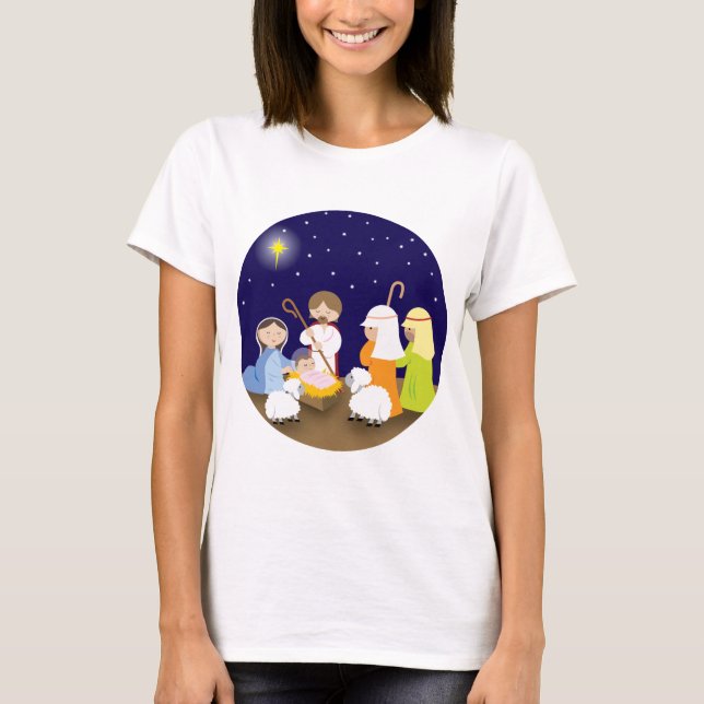 Nativity av lorden t-shirt (Framsida)