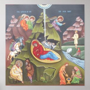 Nativity av vår Lord Poster