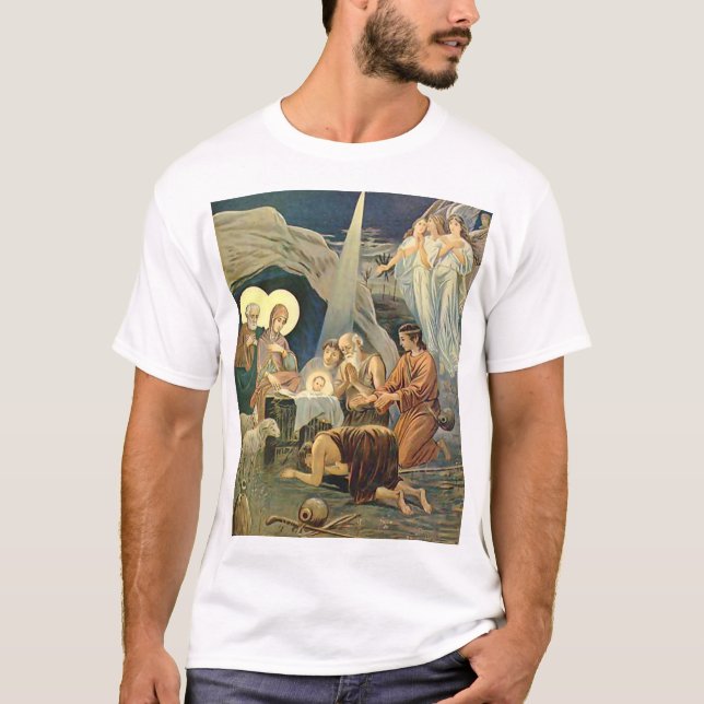 Nativity av vår Lord T-shirt (Framsida)
