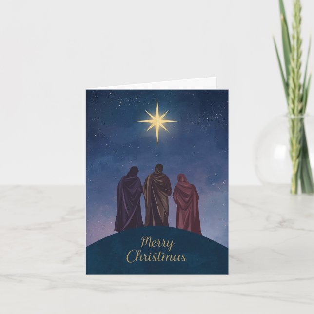 Nativity Christmas Card Helgkort (Framsida)