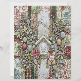 Nativity Christmas craft paper