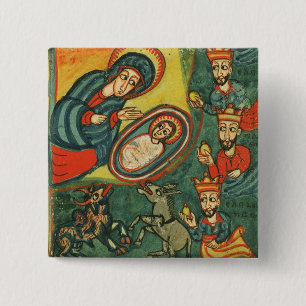 NATIVITY CHRISTMAS PARCHMENT,ADORATION MAGI KNAPP