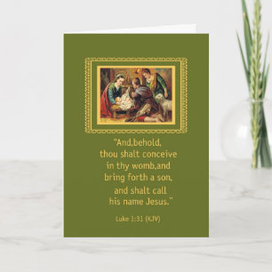 Nativity Helgkort