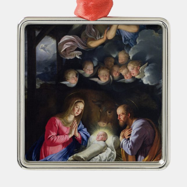 Nativity Julgransprydnad Metall (Framsidan)