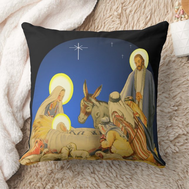 Nativity Kudde (Filt)