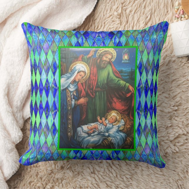 Nativity Kudde (Filt)