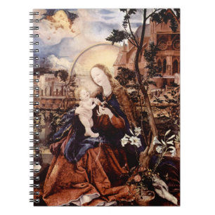 NATIVITY MED VIT LILLES - MAGI AV JUL ANTECKNINGSBOK MED SPIRAL