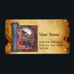 NATIVITY MONOGRAM CHRISTMAS PARCHMENT FRAKTSEDEL<br><div class="desc">Elegant och klassisk juldesign på ett parlament som beretts från den italienska medieval miniatyrismen i en antifonär av Francesco Di Giorgio Martini</div>