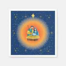 NATIVITY NAPKINS