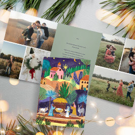 Nativity Scene Religious Family Photo Christmas