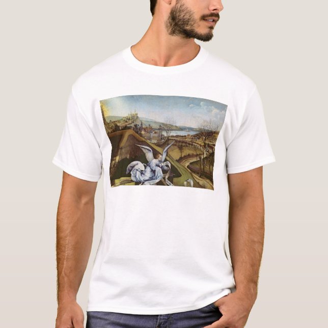 Nativity specificerar av landskap t-shirt (Framsida)