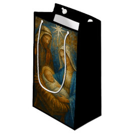 Nativity Stained Glass Mosaic | Holy Family 