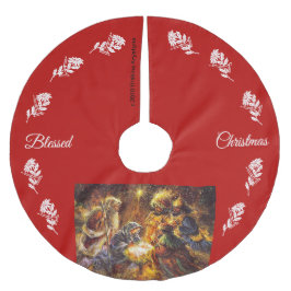 NATIVITYEN #10 JULGRANSMATTA BORSTAD POLYESTER