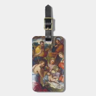 Nativityen, 1534 (olja på panel) bagagebricka