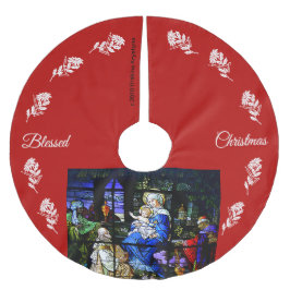 NATIVITYEN #8 JULGRANSMATTA BORSTAD POLYESTER