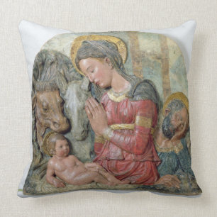 Nativityen, c.1460 (den målade terrakottan) kudde