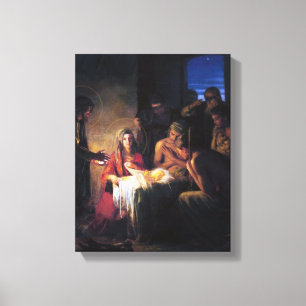 Nativityen Canvastryck