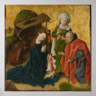 Nativityen, circa 1460 poster