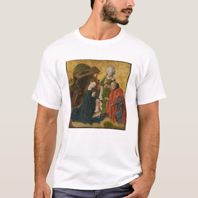 Nativityen, circa 1460 tee shirt (Framsida)