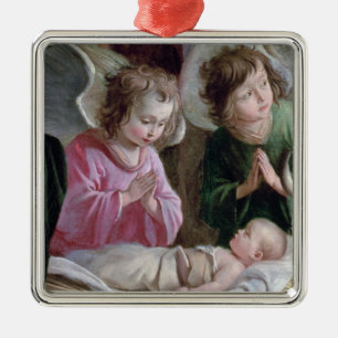 Nativityen, från det Buxtehude altaret, 1400-10 Julgransprydnad Metall