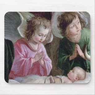 Nativityen, från det Buxtehude altaret, 1400-10 Musmatta