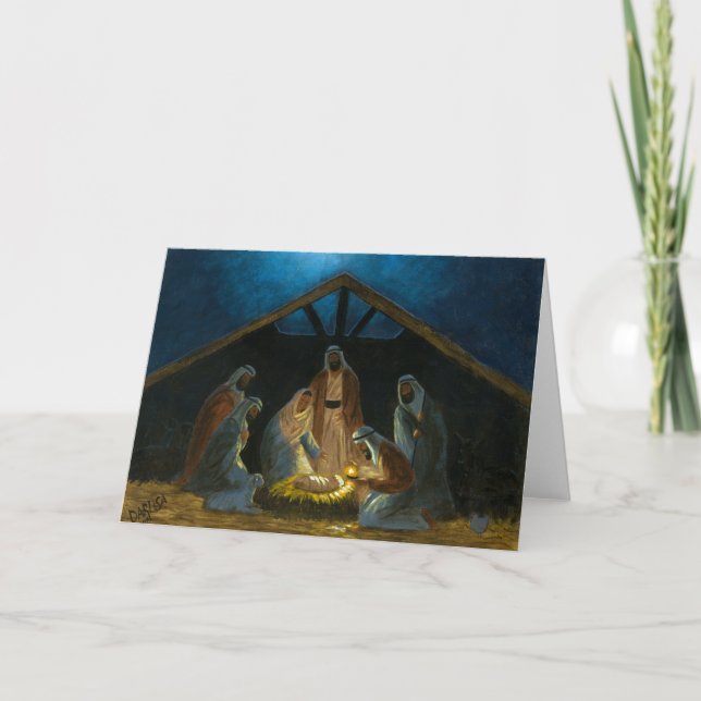 Nativityen Helgkort (Framsida)