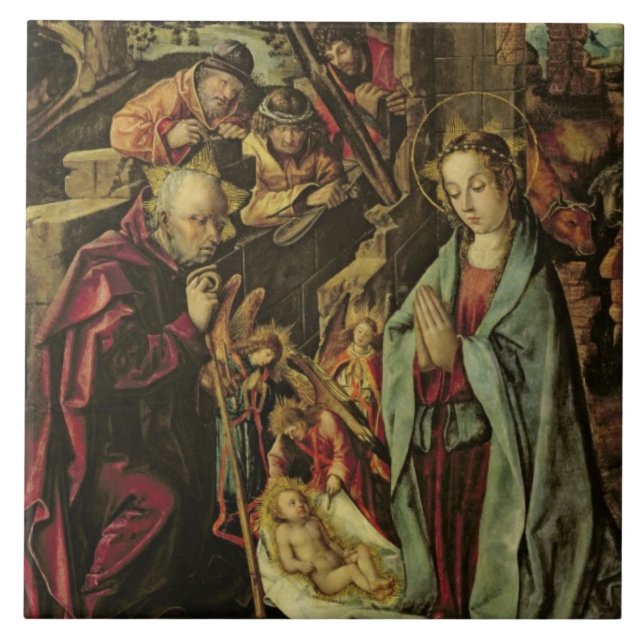 Nativityen Kakelplatta (Framsidan)