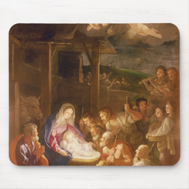 Nativityen på natten, 1640 musmatta (Framsidan)