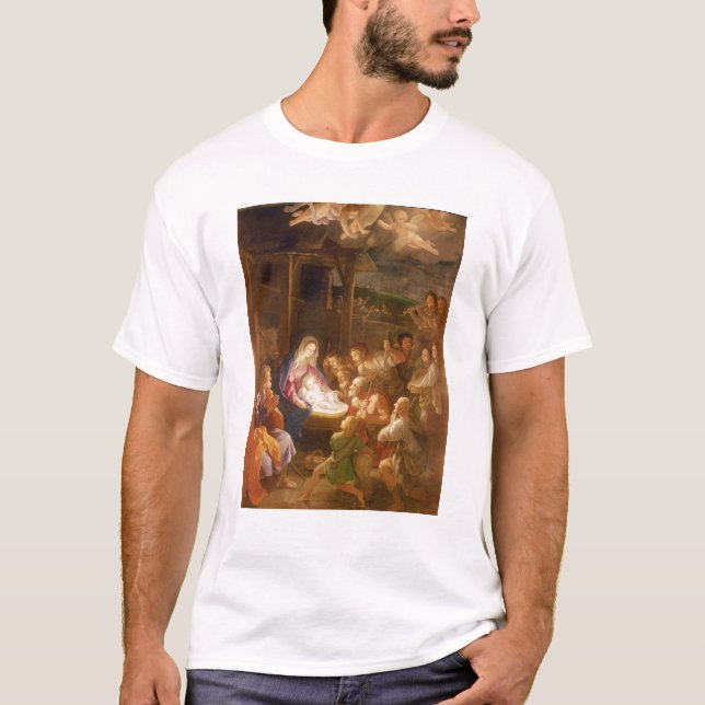 Nativityen på natten, 1640 t-shirt (Framsida)
