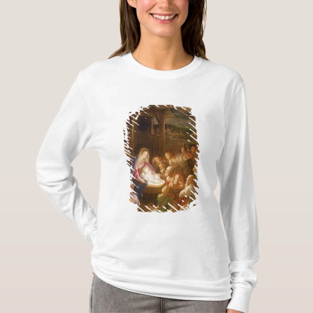 Nativityen på natten, 1640 t-shirt (Framsida)