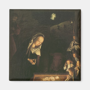 Nativityen på natten magnet