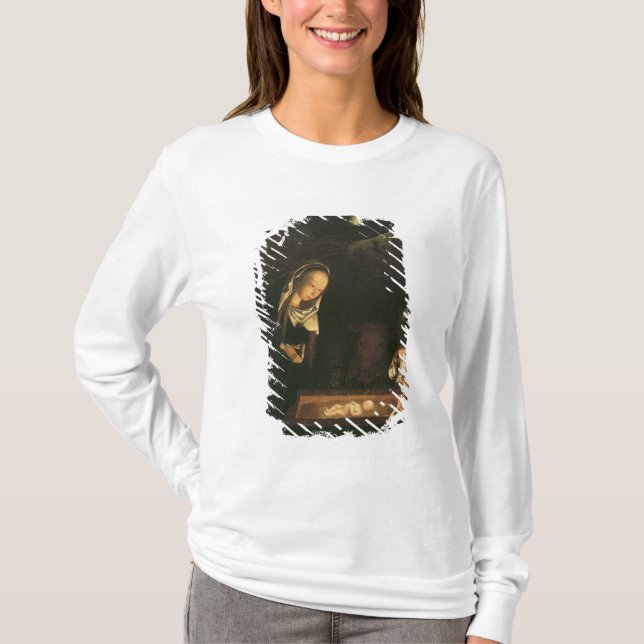 Nativityen på natten t-shirt (Framsida)