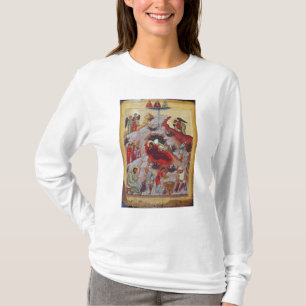 Nativityen, rysk symbol, 16th århundrade tee shirt