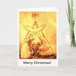 Nativityjulkort Helgkort