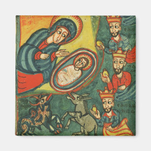 NATIVITYJULPARCHMENT, TILLBEDJAN AV MAGI MAGNET