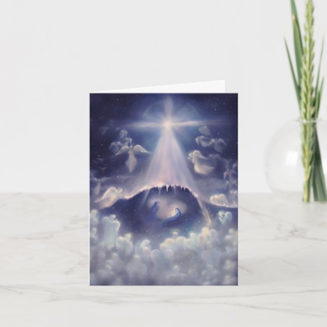 Nativitykort Helgkort (Framsida)
