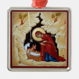 Nativityprydnad Julgransprydnad Metall