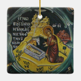Nativitysymbolsprydnad Julgransprydnad Keramik