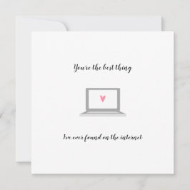 Nätjdating bästa sak på internet rolig parbild  kort