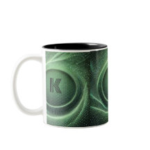 nätliknande grönt mönster