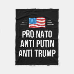 Nato - Anti-Putin - Anti-Trump - Fleecefilt