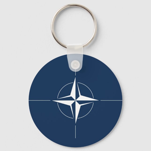 NATO-flagg Nyckelring (Framsida)