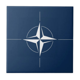 NATO-flagga Kakelplatta